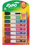 Expo Magnetic Dry Erase Marker - Chisel Tip - Assorted - 8 Pack