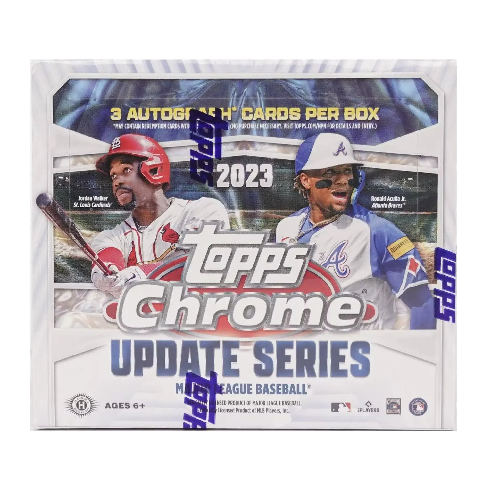 2023 Topps Chrome Update Series Baseball Hobby Jumbo Box