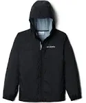 Columbia Big Boys Glennaker Rain Jacket Black Medium (10-12)