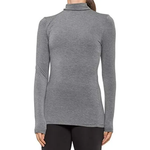 Cuddl Duds Women's Cuddle Duds Softwear with Stretch Long Sleeve Turtle Neck Top