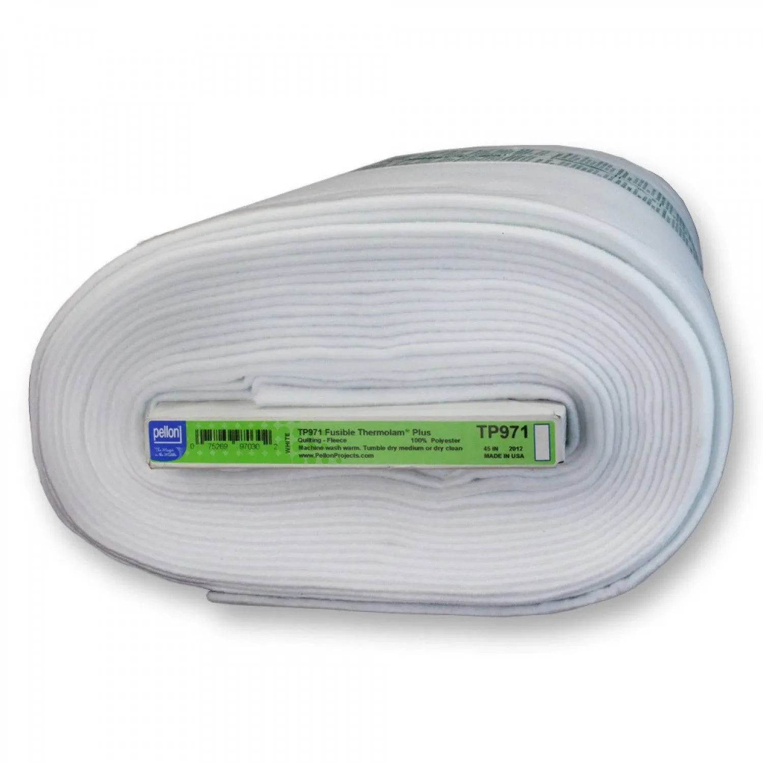 Pellon Thermolam Plus Fusible Fleece-White 45"