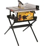 DeWalt DWE7491X 10 in. Table Saw with Scissor Stand