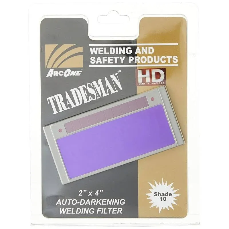 ArcOne T240-10 Tradesman Horizontal Auto-Darkening Filter for Welding Helmets, 2