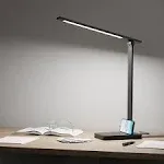 Lepro LED Desk Lamp with USB Charging Port Dimmable Home Office Lamp Touch Contr