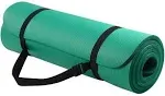 Fitvids 1/2-Inch Extra Thick High Density Anti-Tear Exercise Yoga Mat with Carrying Strap