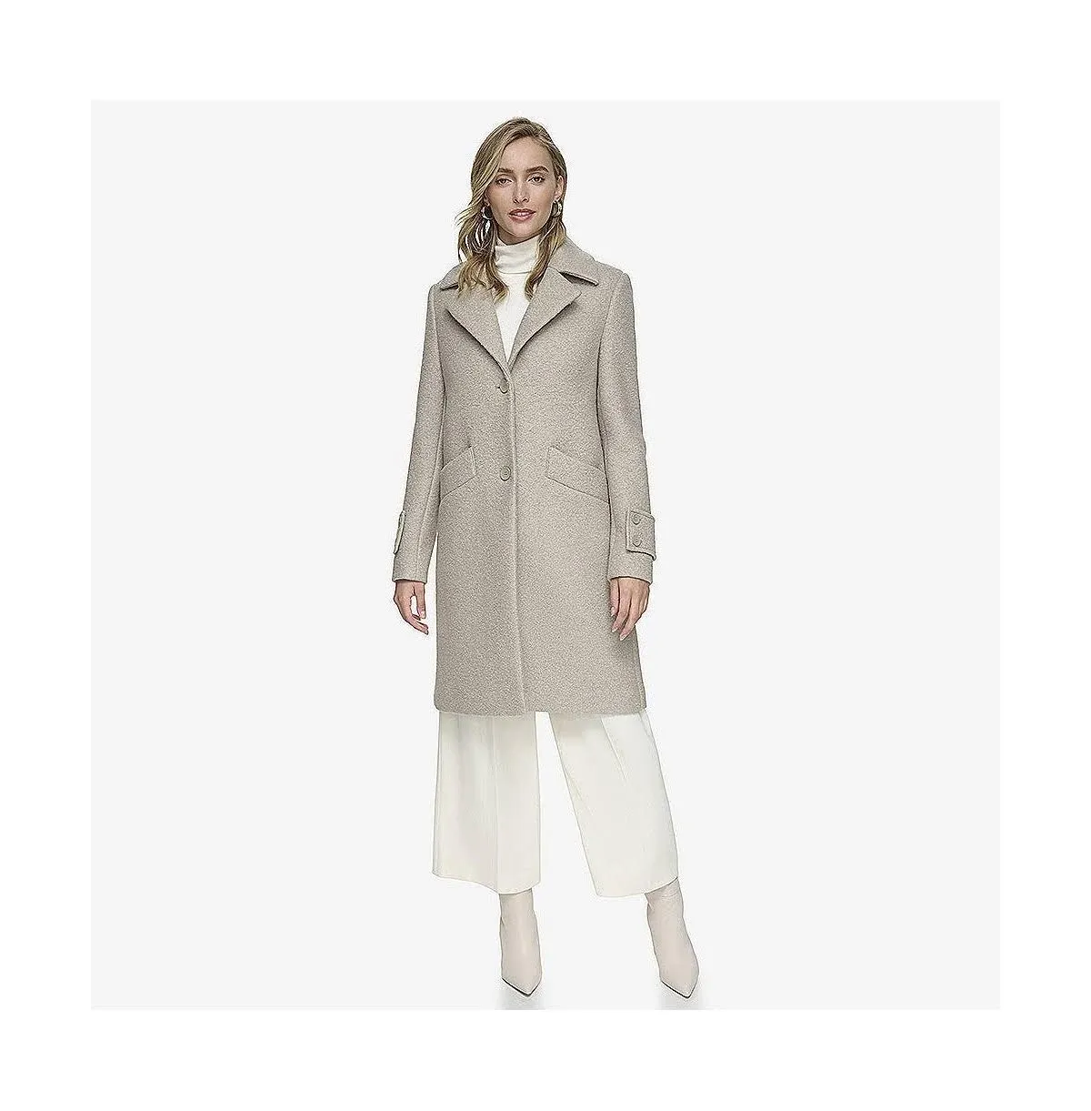 Andrew Marc Women's Regine Wool-Blend Coat