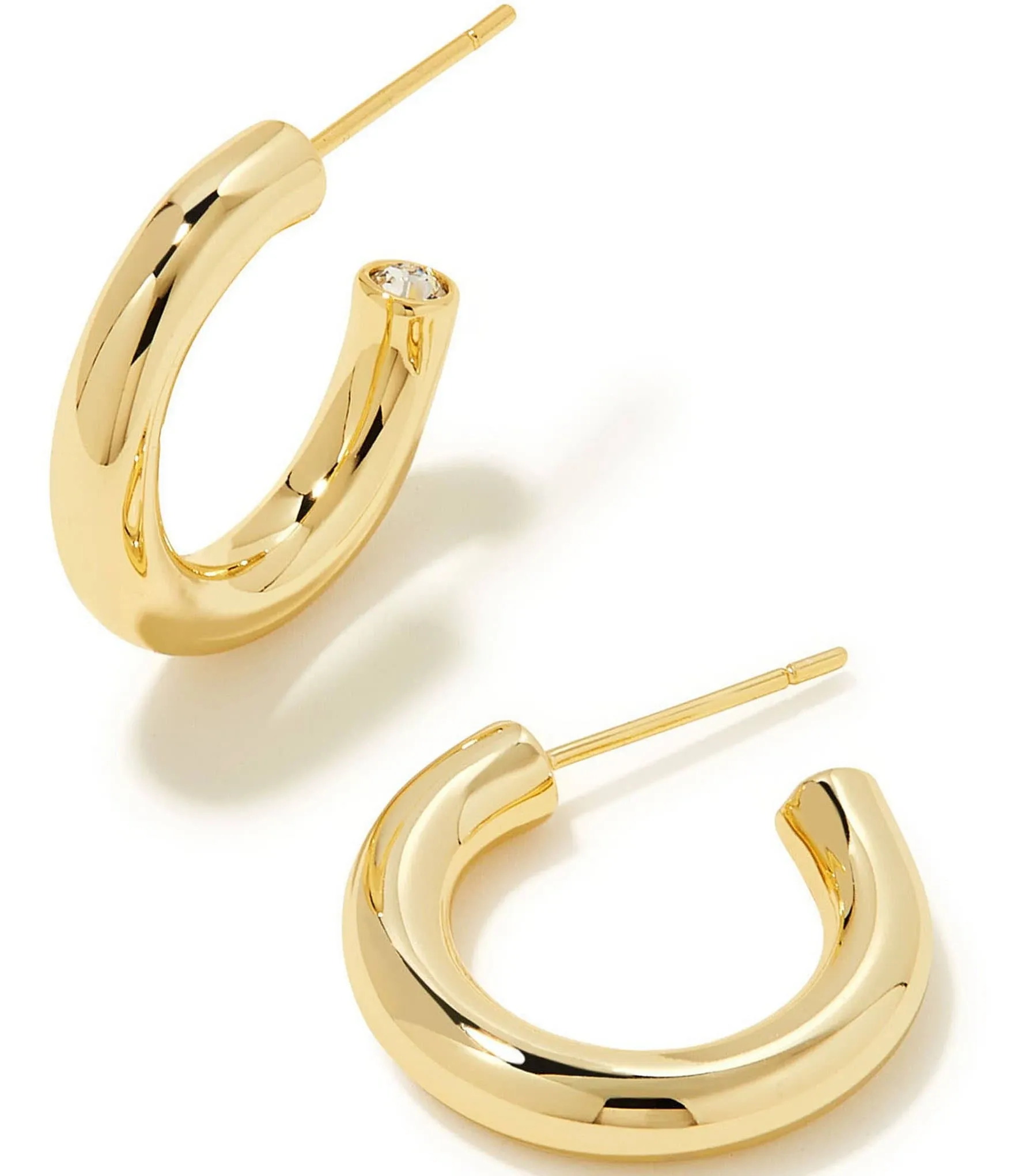 Kendra Scott Colette Huggie Earrings Gold