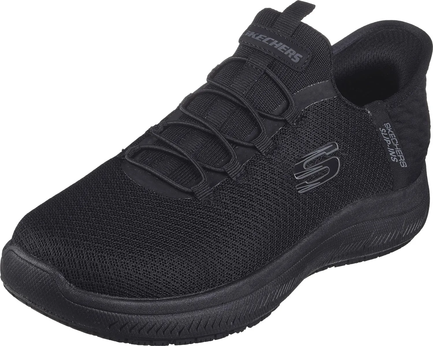 Skechers Work Slip-ins: Summits SR-Enslee 7.5 Women's Black Shoe