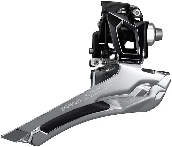 Shimano 105 FD-R7000 105 11-Speed Toggle Front derailleur, Double braze-on, Black