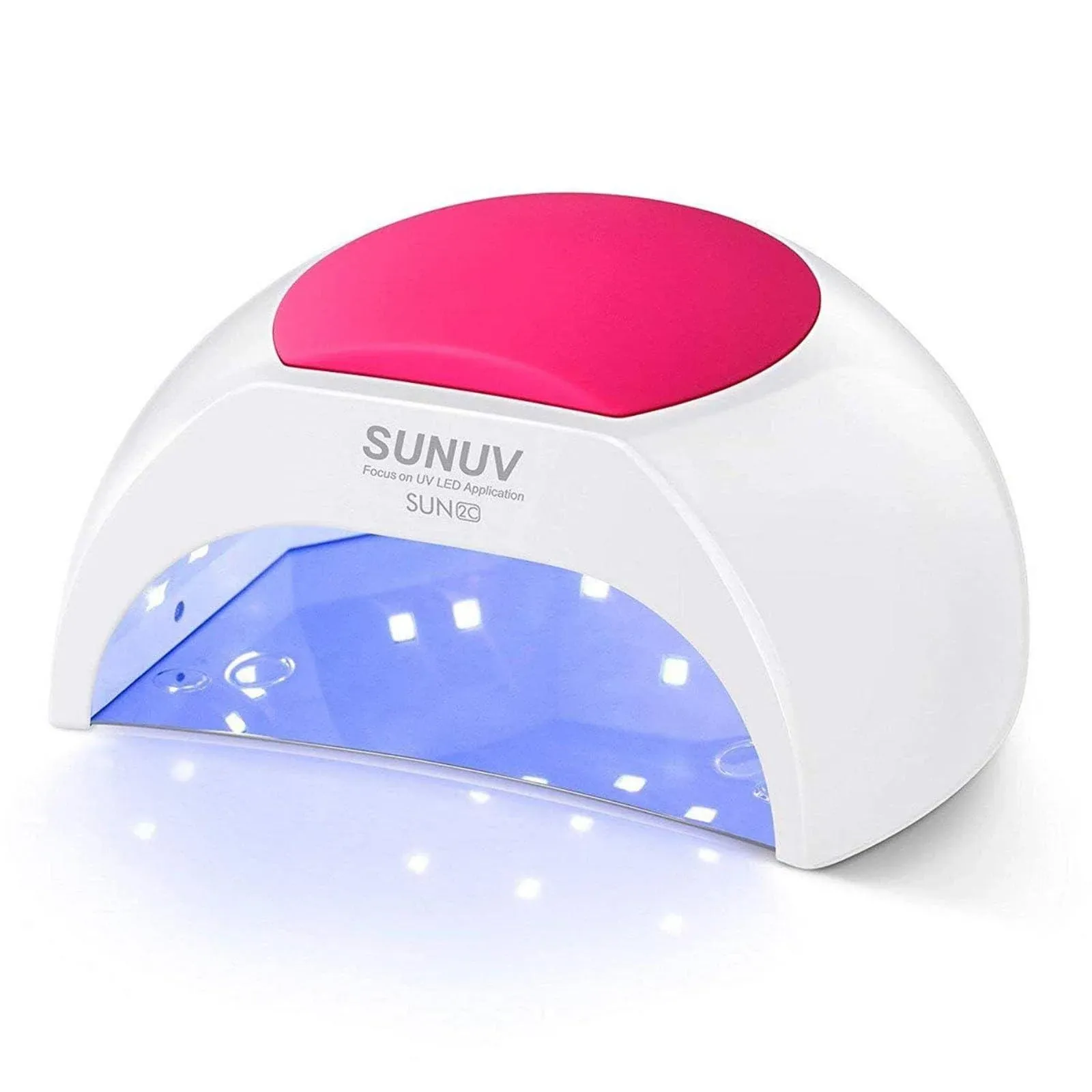 Sunuv SUN2C 48W LED UV Nail Lamp with 4 Timer Setting, Senor for Gel Nails