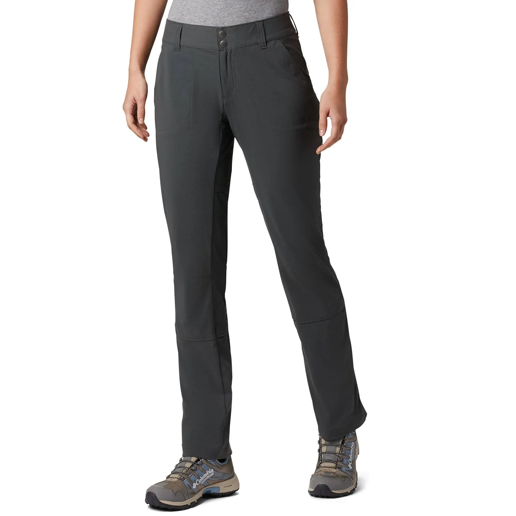 Columbia Women's Saturday Trail Stretch Pant, 10 / Grill