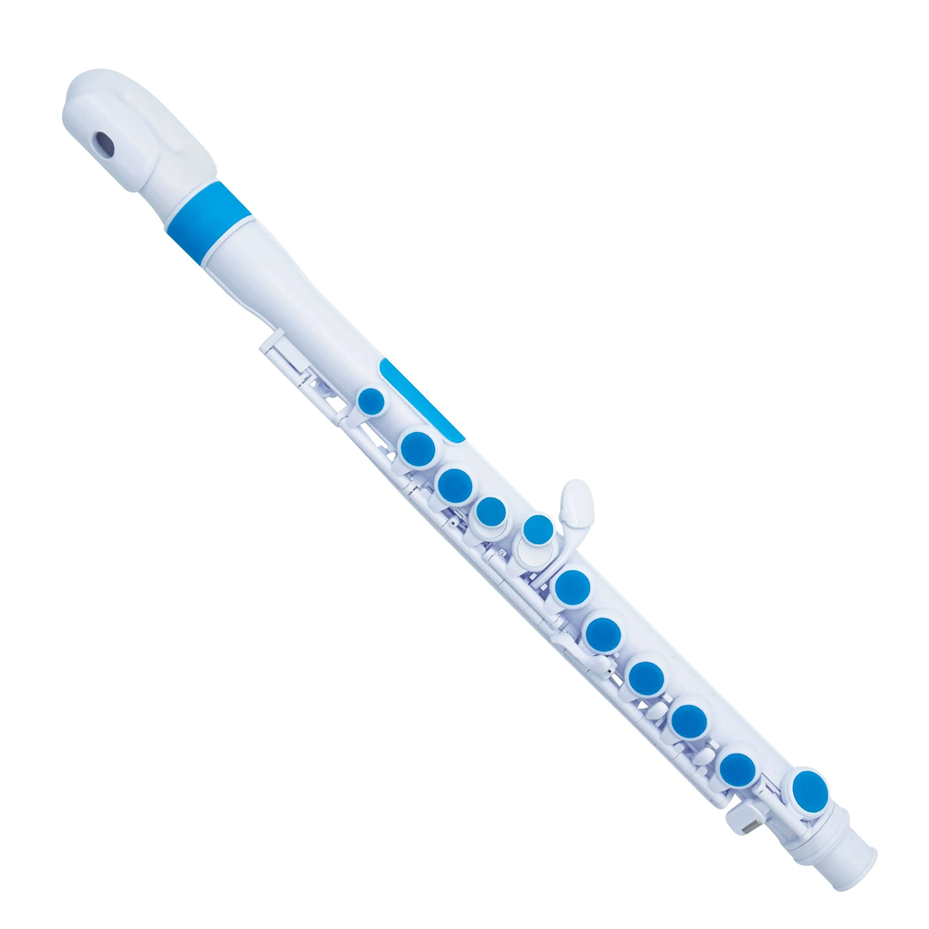 Nuvo Flute, White/Blue (N220JFBL)