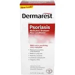 Dermarest Psoriasis Medicated Shampoo Plus Conditioner - 8 fl oz bottle