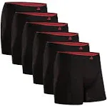 Danish Endurance Bamboo Trunks - Black / XL / 6-Pack