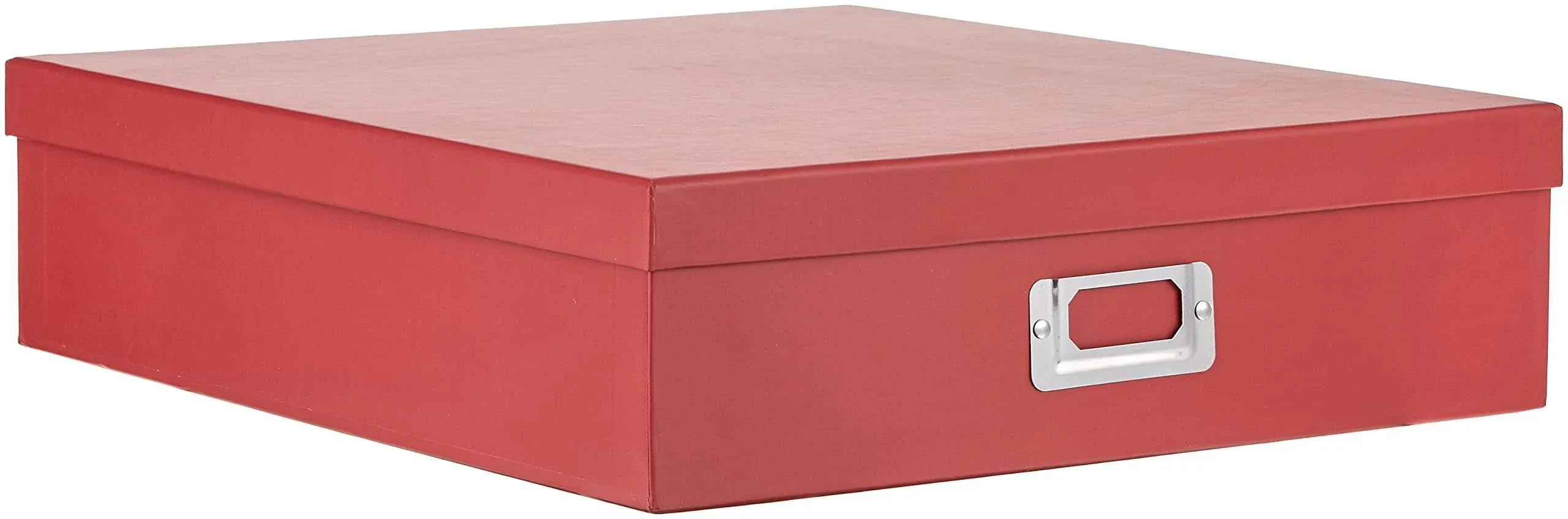 Pioneer Scrapbooking Storage Box Solid Colors Bright Red (Same Shipping Any Qty)