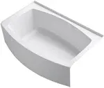 KOHLER K-1100-RA Expanse 60" x 32" alcove bath, right drain