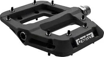 RaceFace Chester Platform Pedals 9/16&#034; Nylon Composite Body Removable Pins Black