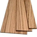 Rockler Zebrawood by The Piece, 1/2" x 5" x 24"