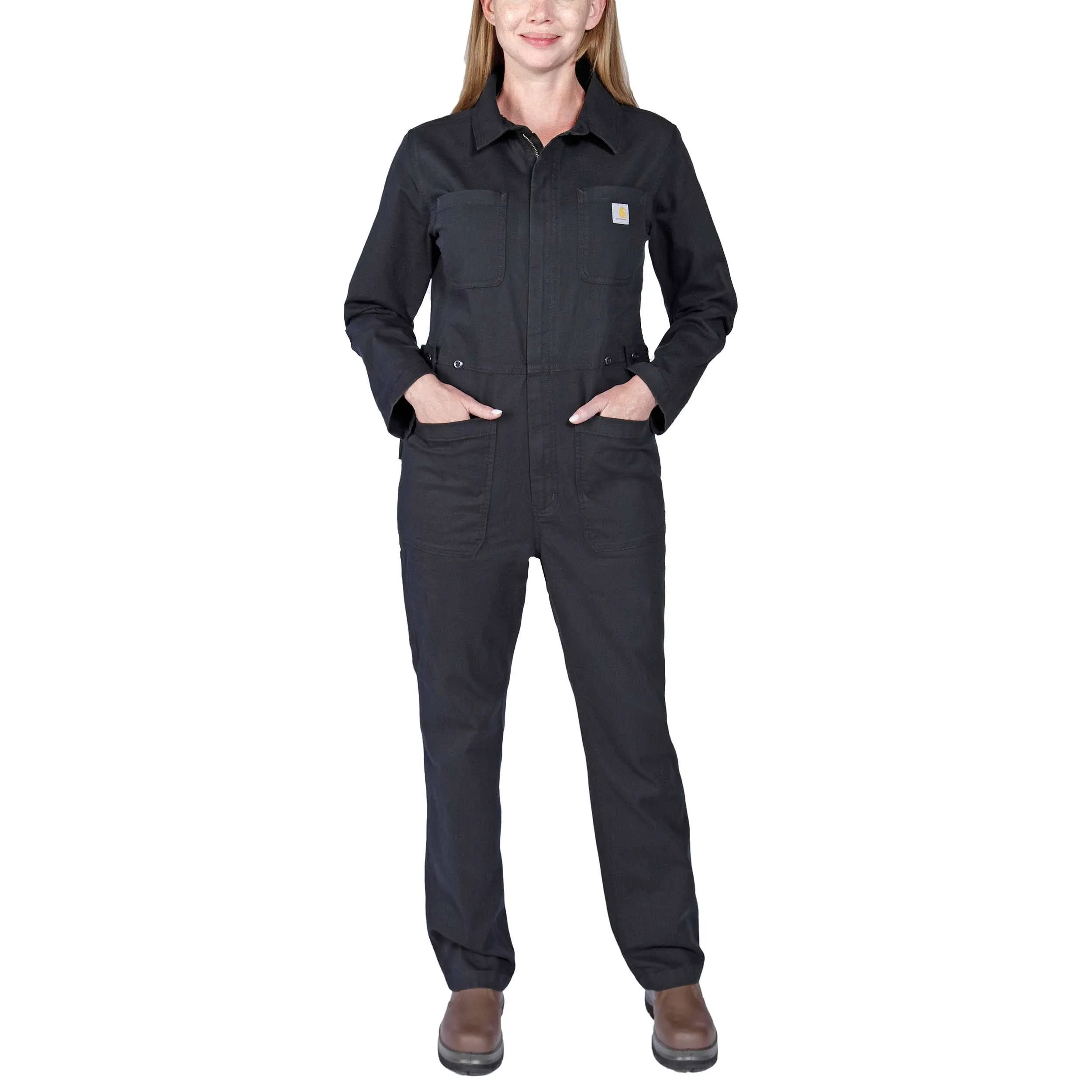 Carhartt Womens Rugged Flex Relaxed Fit Canvas Coverall