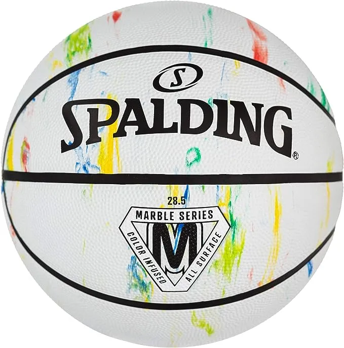 Spalding Marble Series Multi-Color Outdoor Basketball