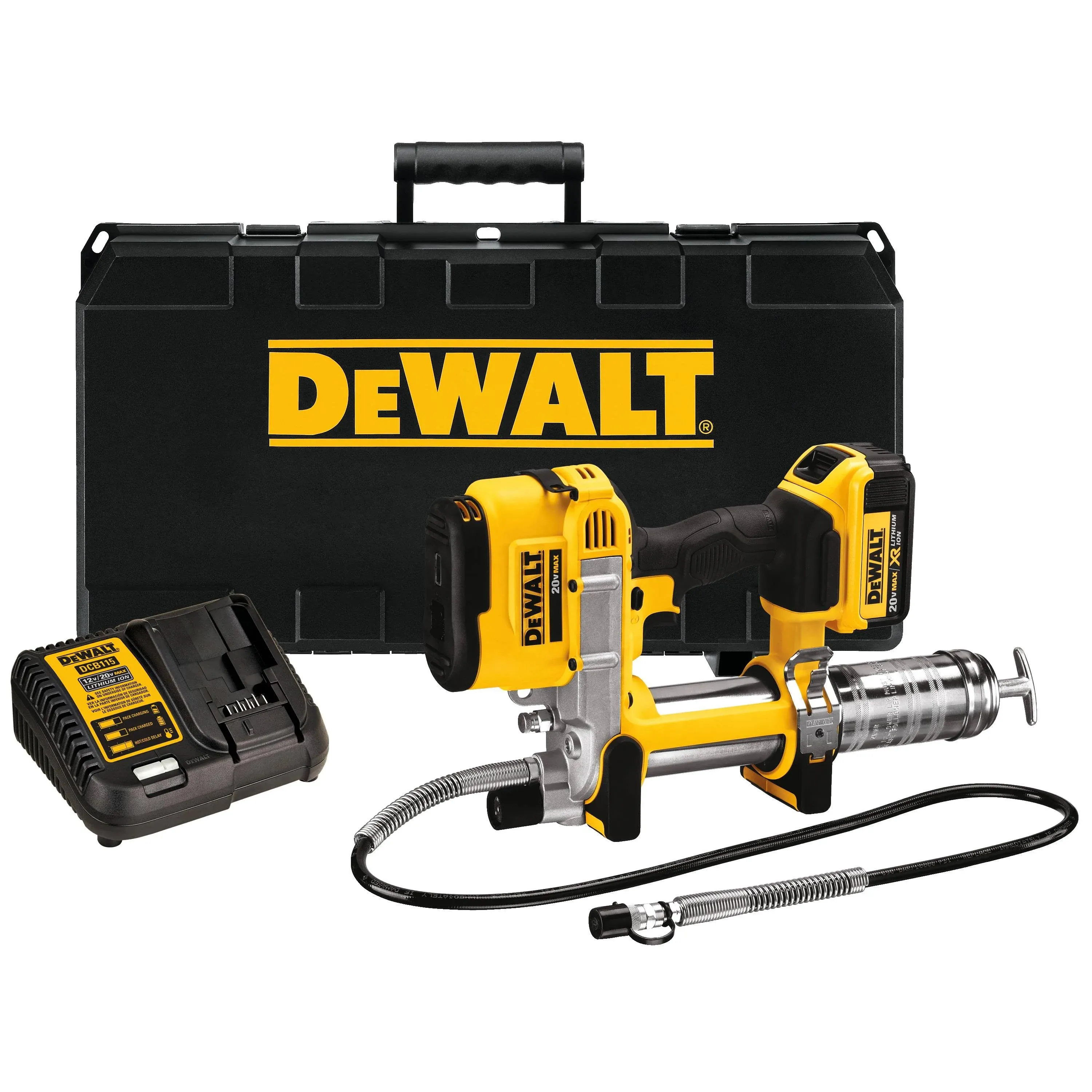 DeWalt DCGG571M1 20V MAX* Lithium Ion Grease Gun