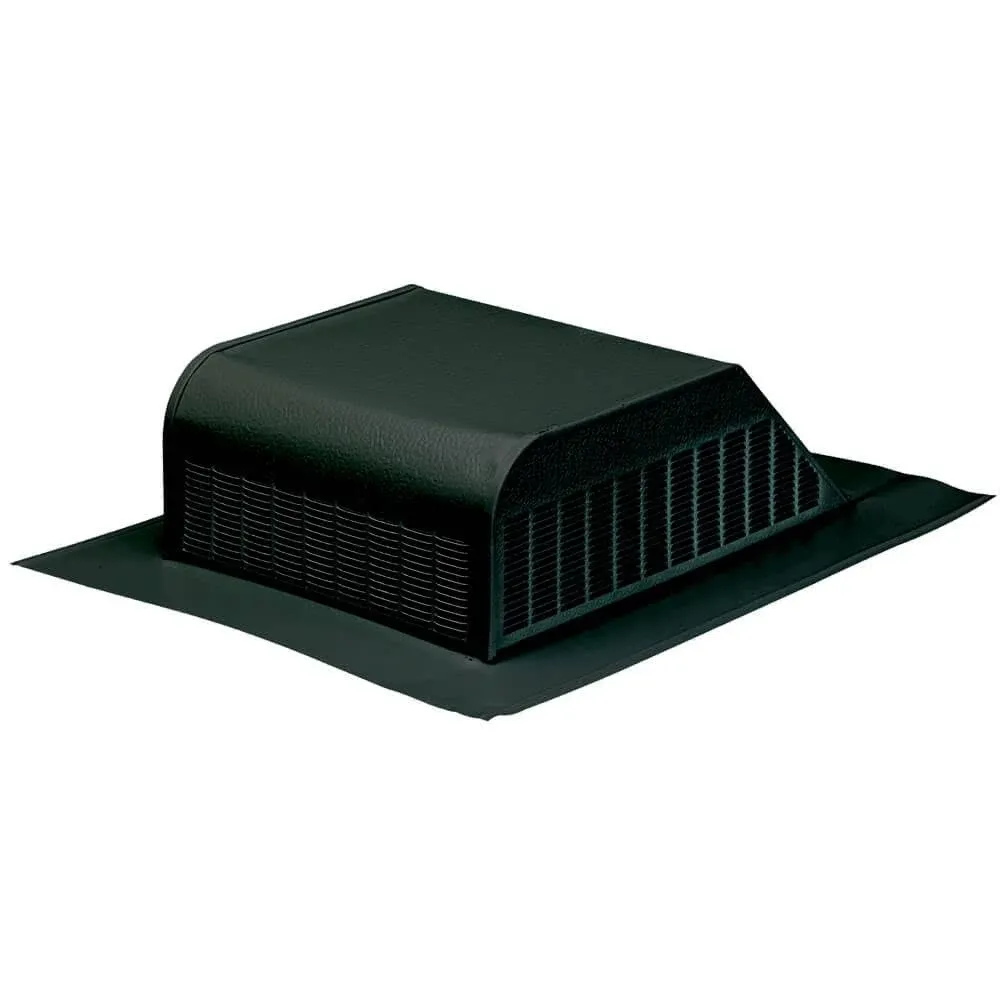 Air Vent 3.6 in. H X 15 in. W X 16 in. L X 9 in. D Black Aluminum Roof Vent Assembly