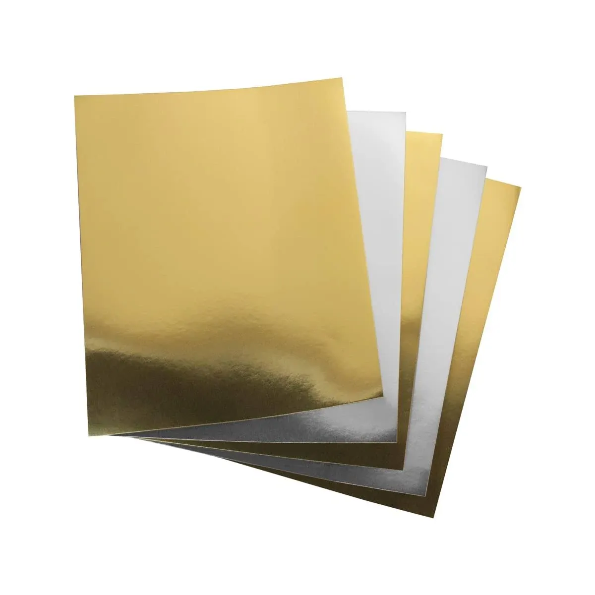 Hygloss Metallic Foil Board Sheets