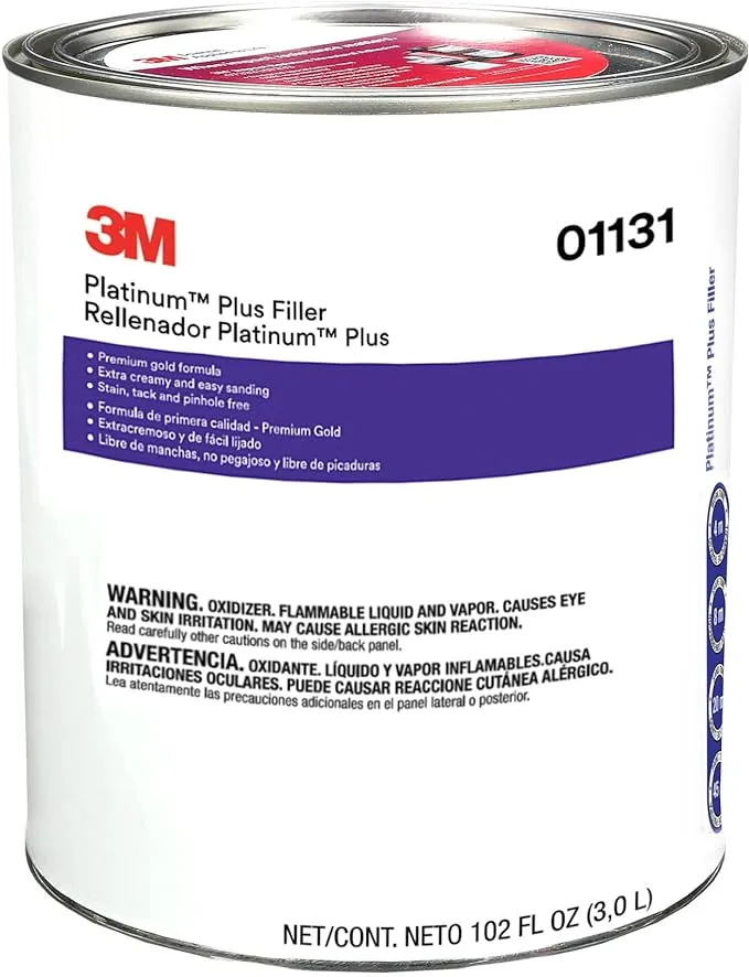 3M 01131 Platinum Plus Filler - 102 oz