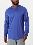 Nike Drifit Legend Long Sleeve T-Shirt, Black / Large