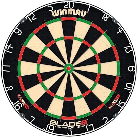 WINMAU Blade 6 Professional Bristle Dartboard