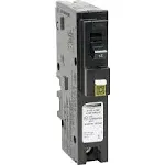 Square D HOM115PCAFIC Homeline Single Pole CAFCI Circuit Breaker