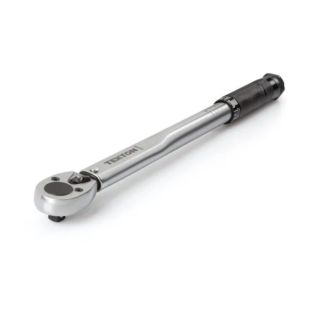 TEKTON 3/8 in. Drive Click Torque Wrench (10-80 ft./lb.)