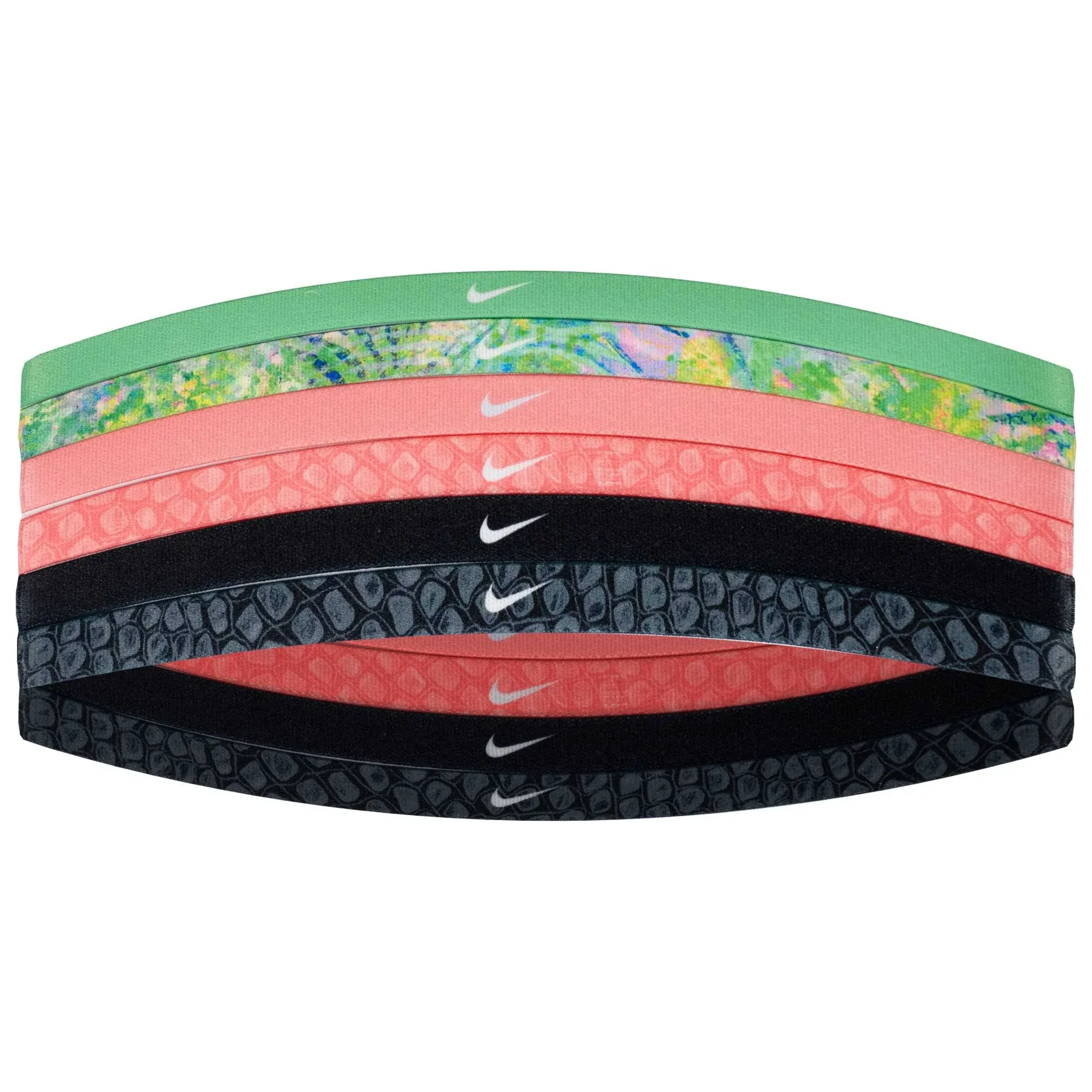 Nike Printed Headbands 6pk