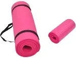 All Purpose 1/2-Inch Extra Thick High Density Anti-Tear Exercise Yoga Mat and Kn