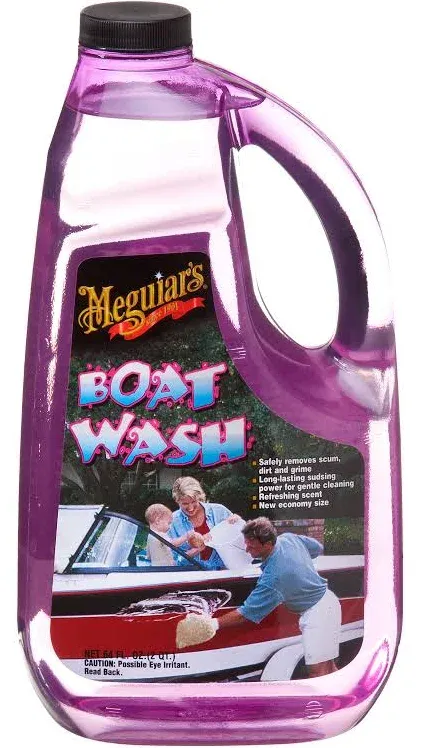 Meguiar&#039;s M4364 Biodegradable Economy Size Long-Lasting Marine/RV Boat Wash