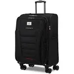 Verdi Travel Softside 28 Inch Luggage with Spinner Wheels Lightweight Expandable Large Suitcase 8-wheel Spinners