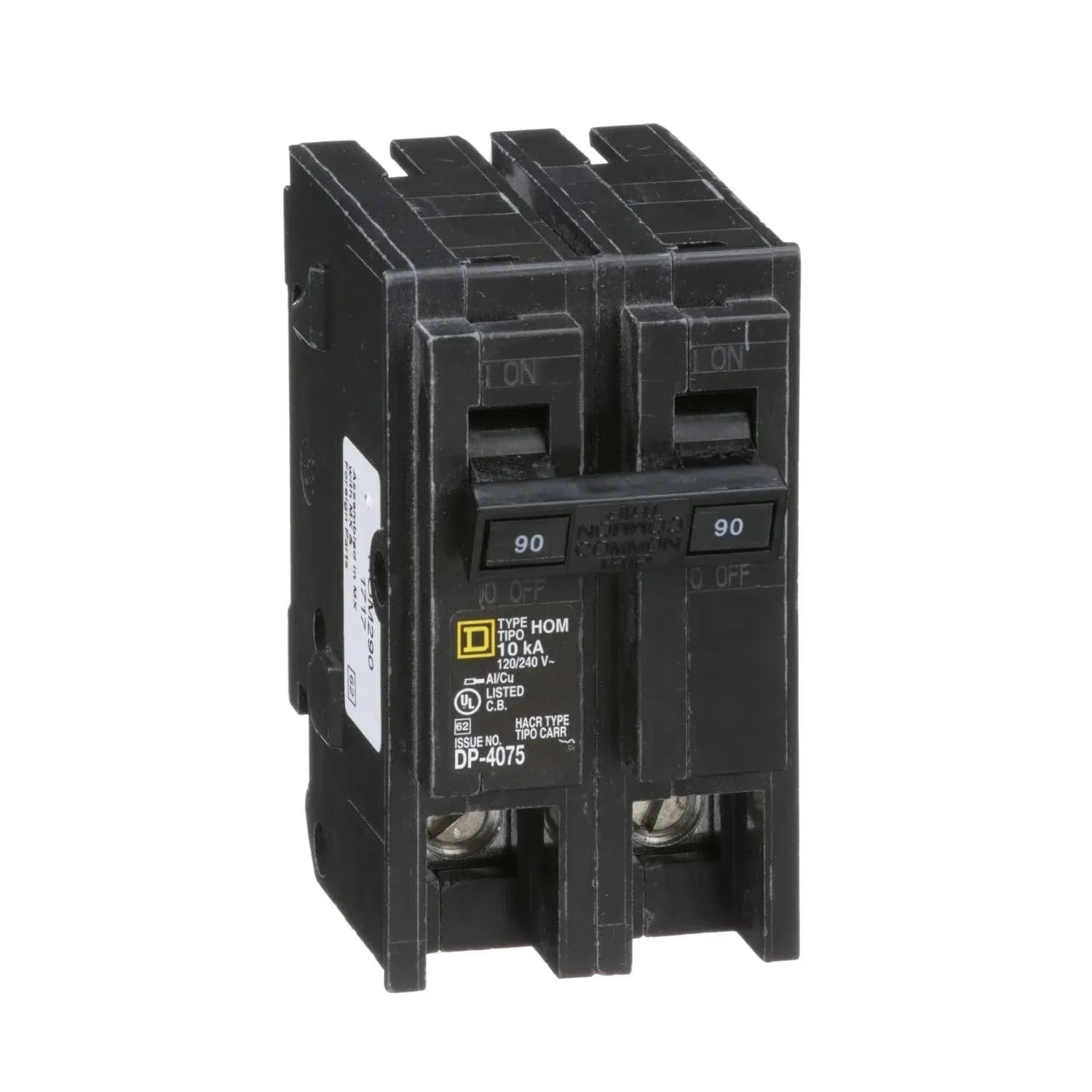 Square D Homeline Double Pole 90 Amps Circuit Breaker HOM290CP