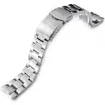 MiLTAT 20mm Metal Watch Band for Seiko Alpinist SARB017