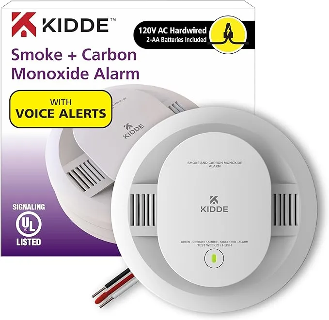 Kidde Smoke Carbon Monoxide Battery