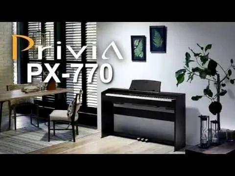 Casio PX-770 Privia Digital Piano - White