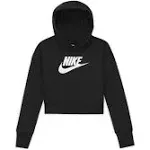 Nike G NSW Club Ft Crop Hoodie Hbr Girls' Sweatshirt