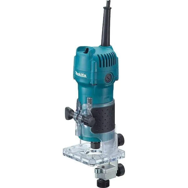 Makita 4 Amp 1/4 in. Fixed Base Laminate Trimmer 3709