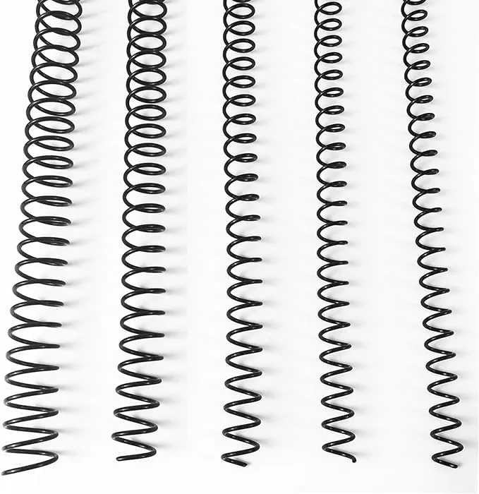 Binditek 100 Pack Plastic Spiral Binding Coils