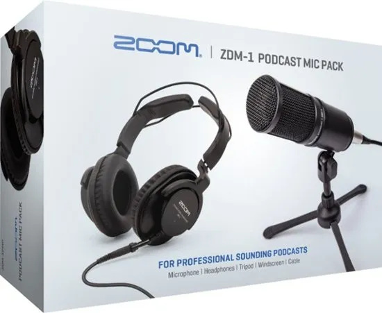 Zoom ZDM-1 - Podcast Mic Pack microphone