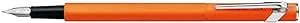 Caran d’Ache 849 Fountain Pen, Fluorescent Orange, Fine Nib