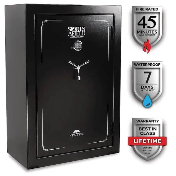 Sports Afield Preserve Gun Safe SA5940P, Biometric