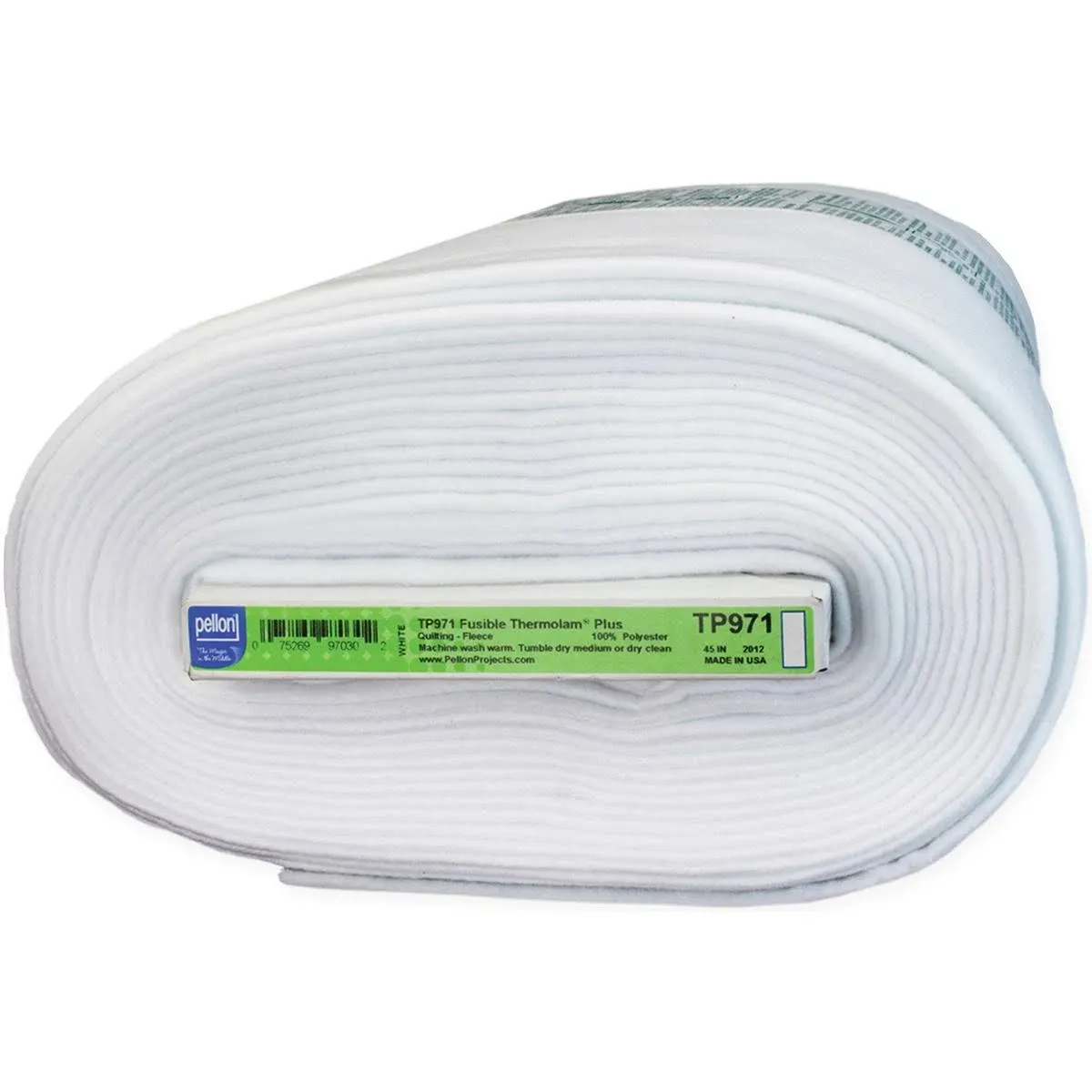 Pellon Thermolam Plus Fusible Fleece-White 45"