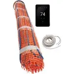 SunTouch - TapeMat Kit w/ SunStat ConnectPlus - 100 Sq Ft - Radiant Floor Heating Mat Kit - 120V