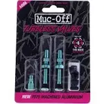 Muc-Off V2 Tubeless Valve Kit : Turquoise 60 mm