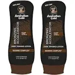 Australian Gold Dark Tanning Bronzing Acceleratr Lotion 8 Ounce (Pack of 2)